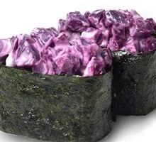Purple Sweet Potato Sushi