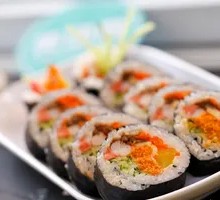 Loose Meat Rice Roll