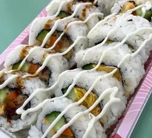 Eel and Salted Egg Yolk Duo