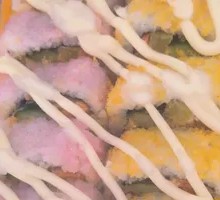 Romantic Cherry Blossom Sushi Roll