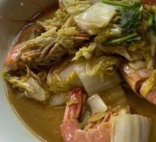 Stir-Fried Shrimp with Chinese Cabbage