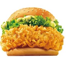 Crispy Chicken Leg Burger