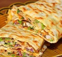 Vegetable Pancake with Intestine