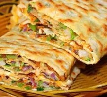 Vegetable Pancake with Chicken