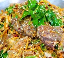 Spiced Beef Offal Salad