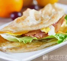 Bacon and Egg Hand-held Pancake