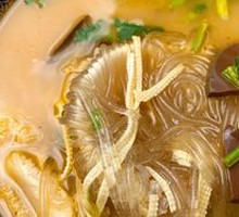 Large Bowl of Ox Tripe and Vermicelli Soup