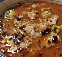 Sichuan Boiled Pork Slices