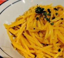 Crab Roe Salted Egg Potato Shreds