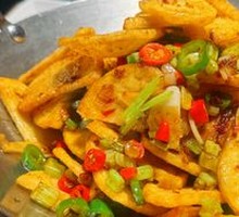 Spicy Potatoes in Dry Pot
