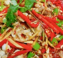 Sichuan Frog with Young Ginger