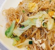 Ham Fried Rice Noodles