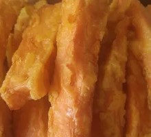 Fried Sweet Potato with Plum