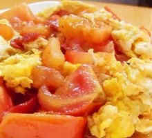 Tomato and Egg Fried Rice