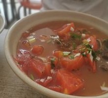 Tomato and Pork Rib Rice