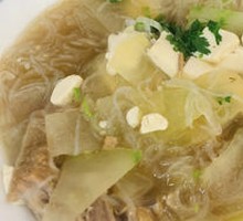 Winter Melon and Pork Rib Rice