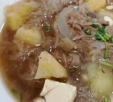 Stewed Pork Ribs with Potatoes and Rice