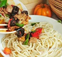 Fried Meat Noodles