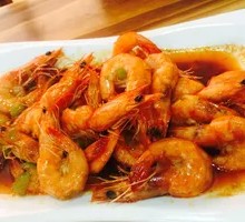 Stewed Large Shrimp