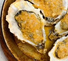 Garlic Roasted Oysters