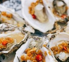 Garlic Steamed Oysters
