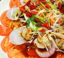 Spicy Garlic Scallops
