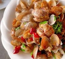 Spicy Stir-Fried Clams