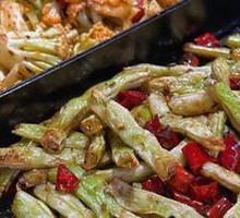 Stir-fried Kidney Beans with Pork