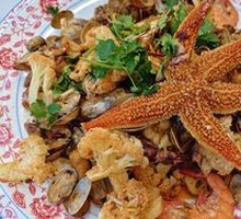 Hand-grab Seafood