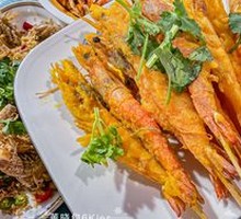Egg Yolk Baked Shrimp