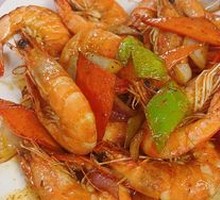 Stewed Shrimp in Oil