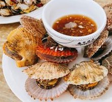 Spicy Garlic Scallops