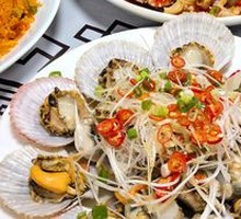 Spicy Garlic Scallops