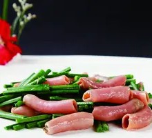 Sea Cucumber Rice Toss