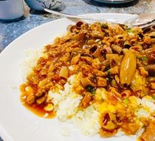 Sea Cucumber Rice Toss