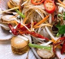 Spicy Garlic Scallops