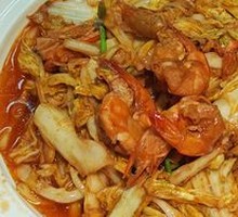Jiaodong Cabbage with Large Shrimp