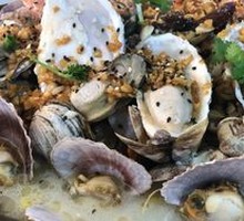 Spicy Garlic Scallops