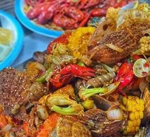 Hand-grab Seafood