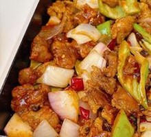 Chicken Cubes Stir-fry