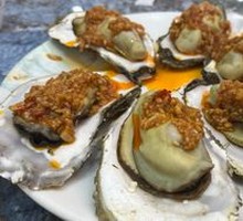 Garlic Steamed Oysters