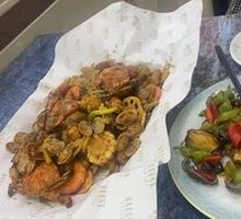 Hand-grab Seafood