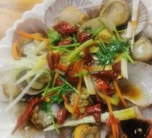 Spicy Garlic Scallops