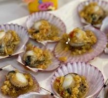 Spicy Garlic Scallops