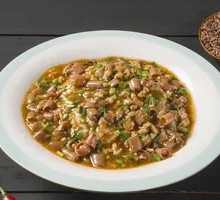 Sea Cucumber Rice Toss