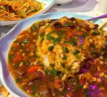 Sea Cucumber Rice Toss