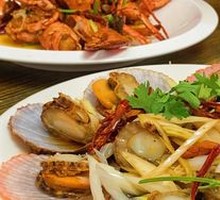 Spicy Garlic Scallops