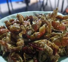 Spicy Stir-Fried Crab Claws