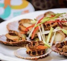 Spicy Garlic Scallops