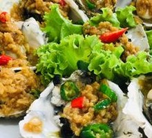 Garlic Steamed Oysters